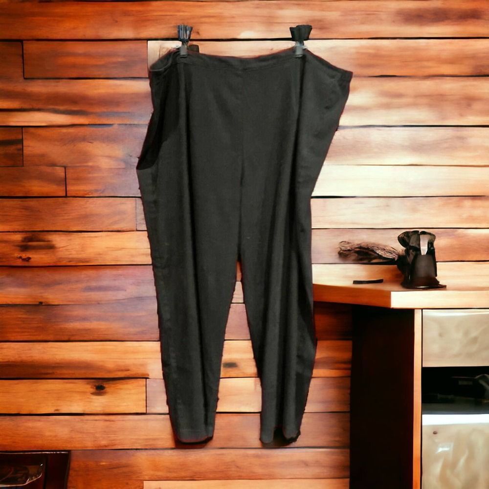 COURTENAY Black Dress or Career Stretch Slacks 24W!